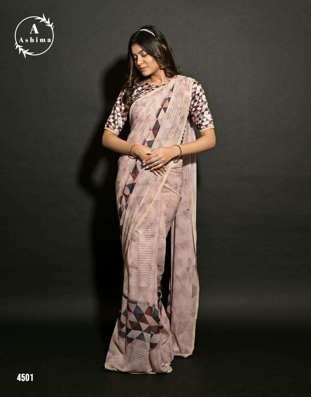 ASHIMA RIHANAAA DIGITAL VOL 2 SERIES 4501 TO 4508 GEORGETTE SAREES COLLECTION