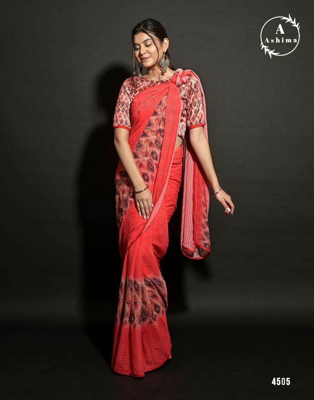 ASHIMA RIHANAAA DIGITAL VOL 2 SERIES 4501 TO 4508 GEORGETTE SAREES COLLECTION