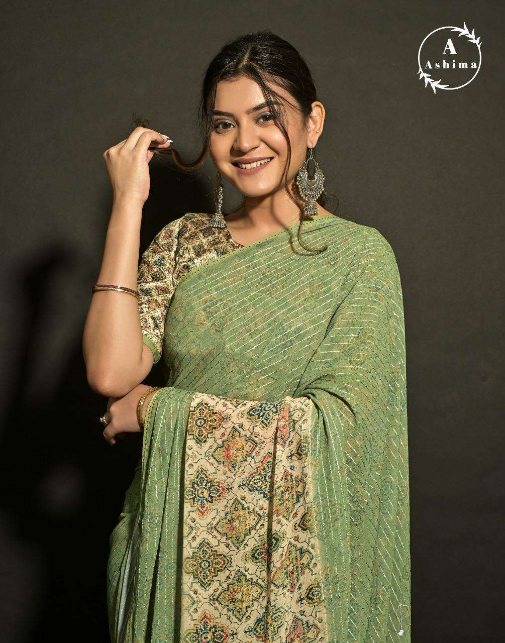 ASHIMA RIHANAAA DIGITAL VOL 2 SERIES 4501 TO 4508 GEORGETTE SAREES COLLECTION