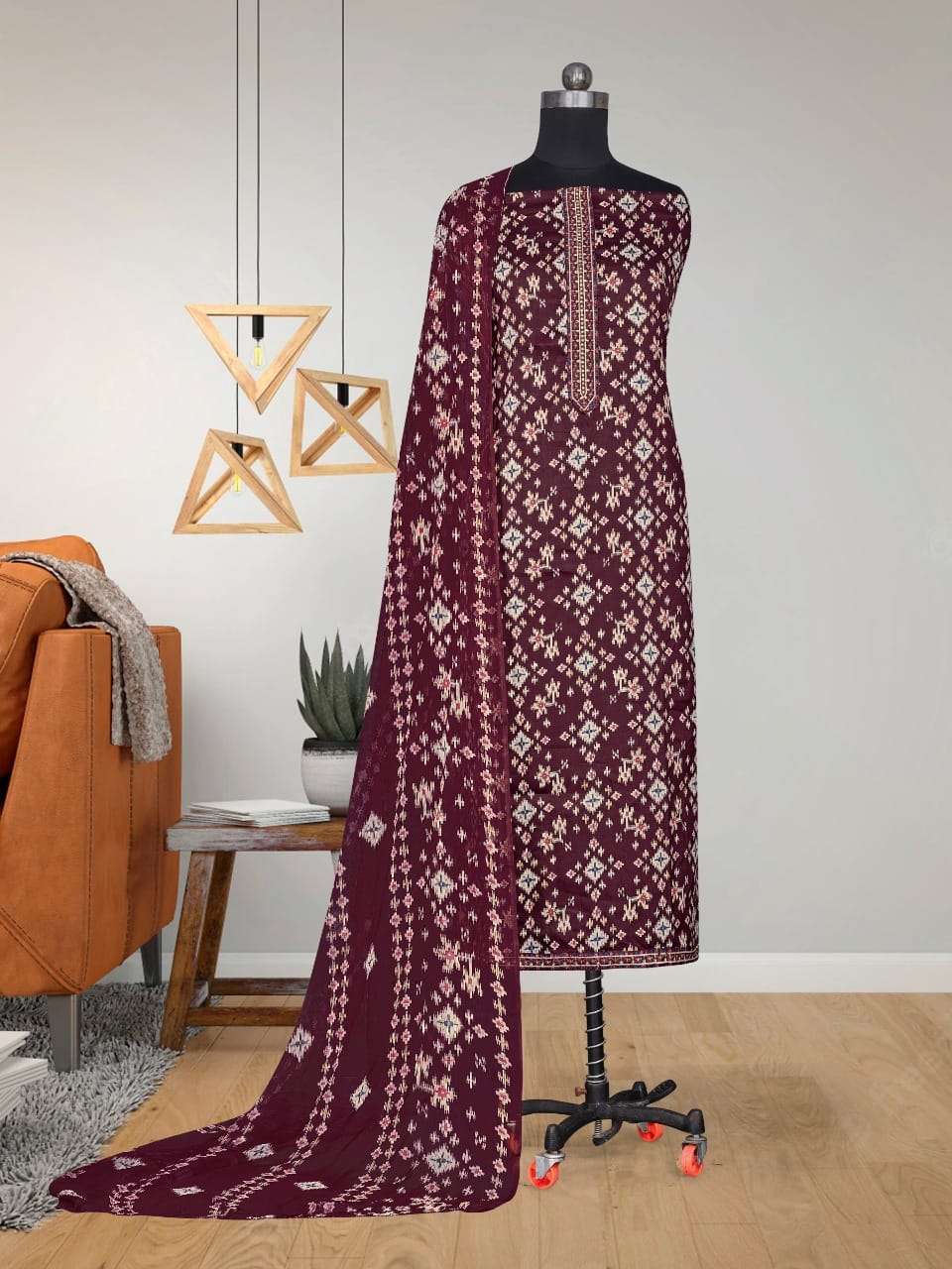 BIPSON SIMRAN 1851 COTTON FANCY LADIES SUITS WHOLESALER
