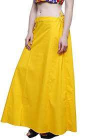 COTTON SARI WOMEN SOLID INNER WEAR READY MADE PETTICOAT SUPPLIER AT KRISHNA CREATION