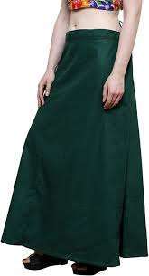 COTTON SARI WOMEN SOLID INNER WEAR READY MADE PETTICOAT SUPPLIER AT KRISHNA CREATION
