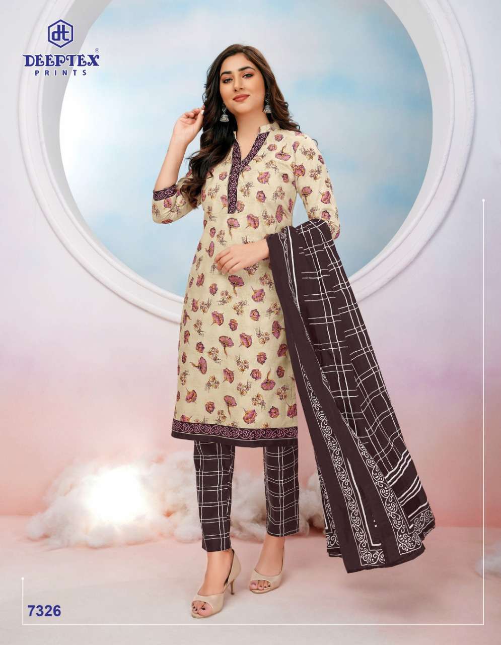 DEEPTEX MISS INDIA 73 CASUAL WEAR PURE COTTON SUITS CATALOG BEST RATE