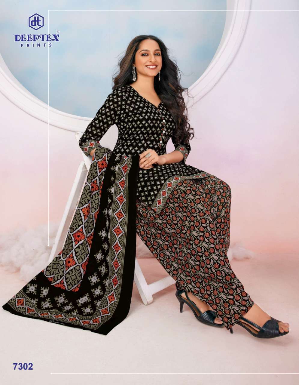 DEEPTEX MISS INDIA 73 CASUAL WEAR PURE COTTON SUITS CATALOG BEST RATE