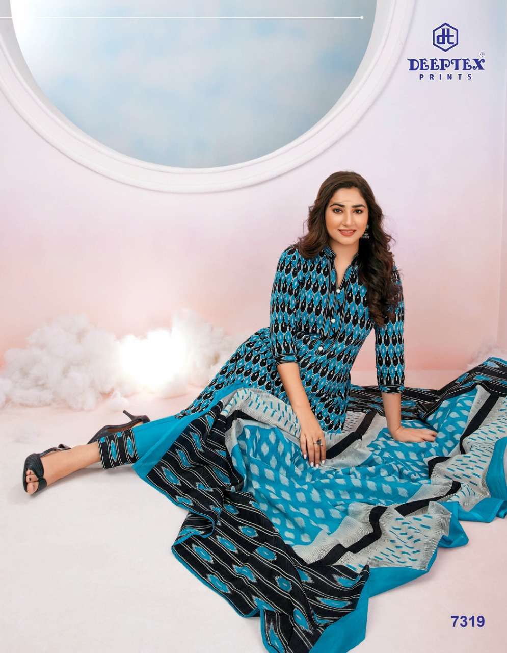 DEEPTEX MISS INDIA 73 CASUAL WEAR PURE COTTON SUITS CATALOG BEST RATE