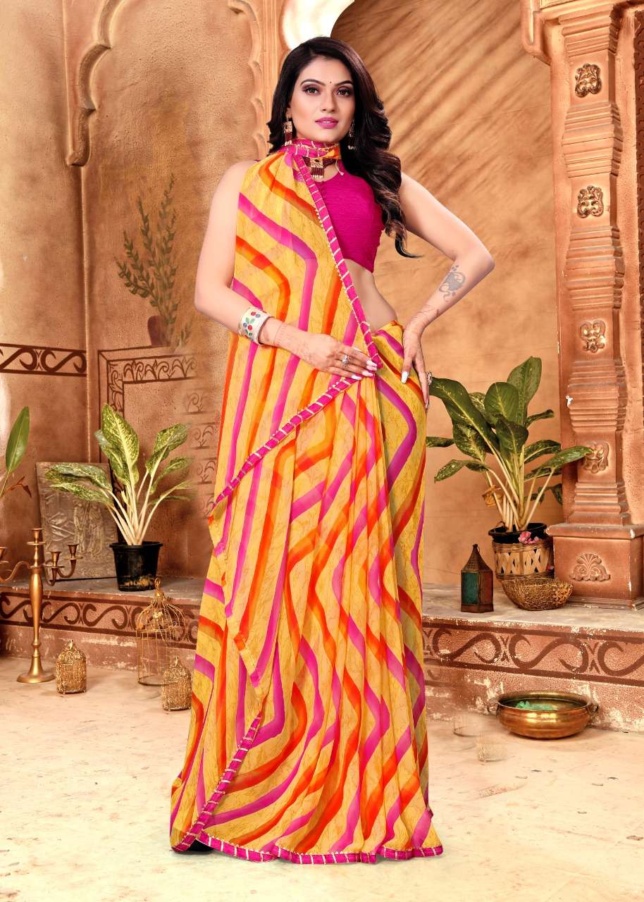 Fc launched New Savan Laheriya Printed sarees Catalogue All India Test
