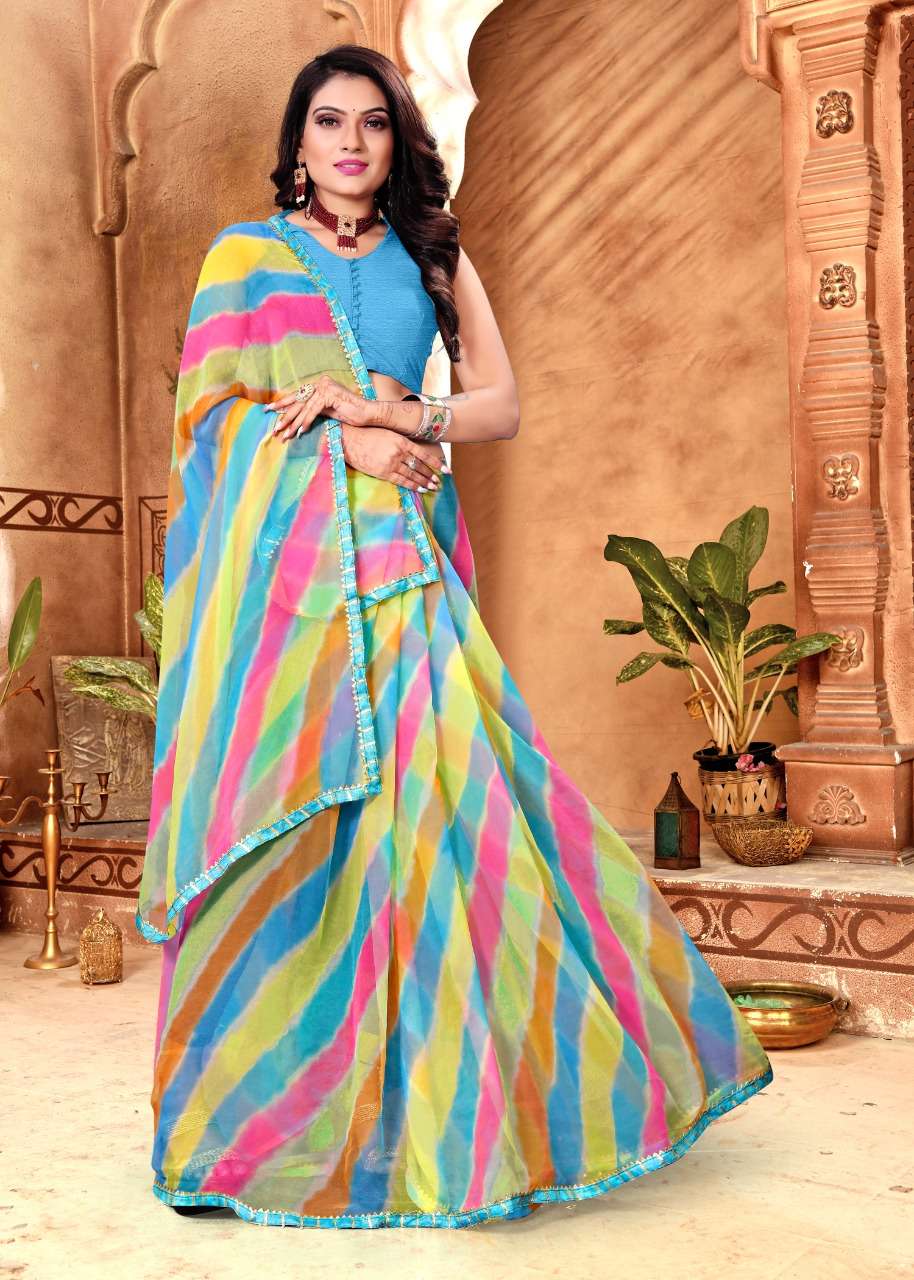Fc launched New Savan Laheriya Printed sarees Catalogue All India Test