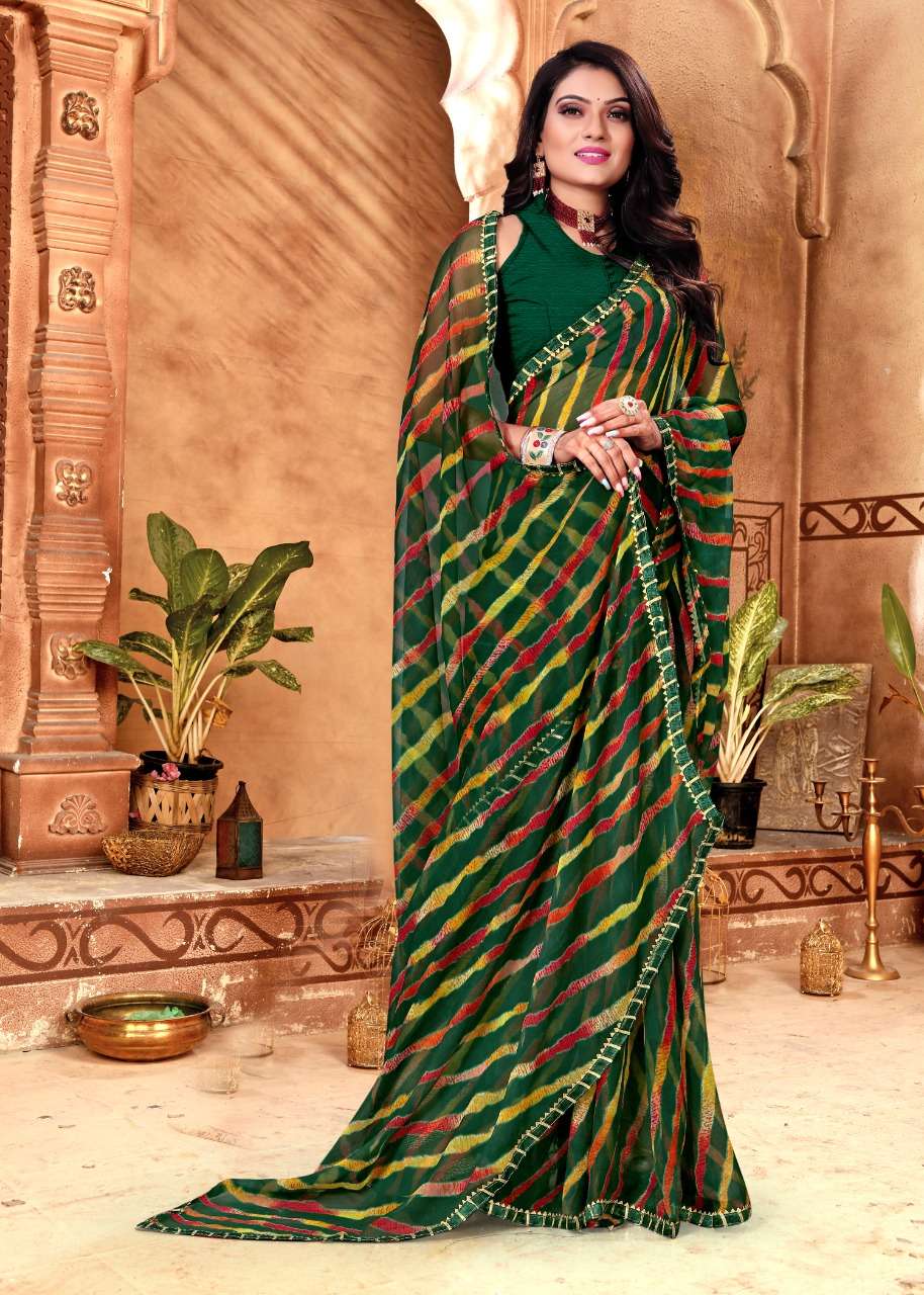 Fc launched New Savan Laheriya Printed sarees Catalogue All India Test