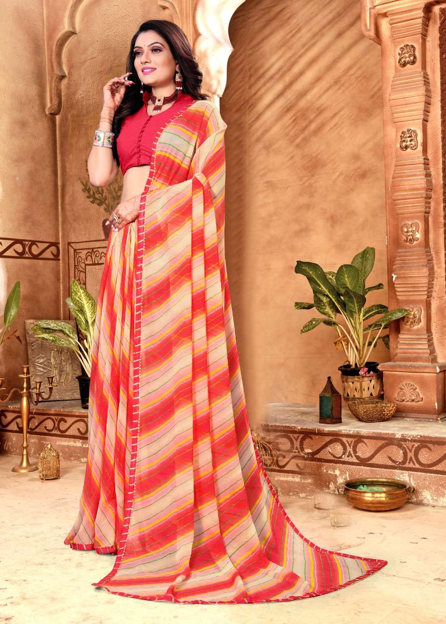 Fc launched New Savan Laheriya Printed sarees Catalogue All India Test