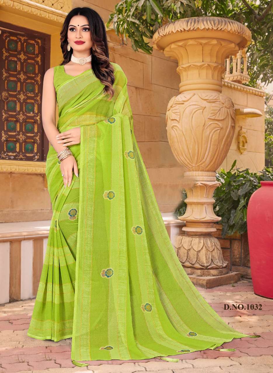 FC present Alisha casual sarees catalogue 