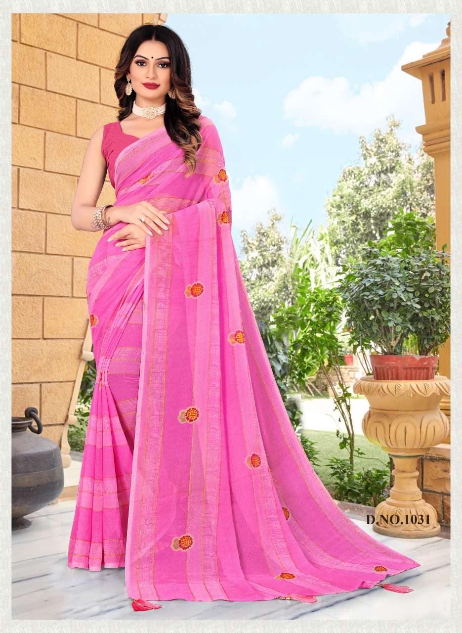FC present Alisha casual sarees catalogue 