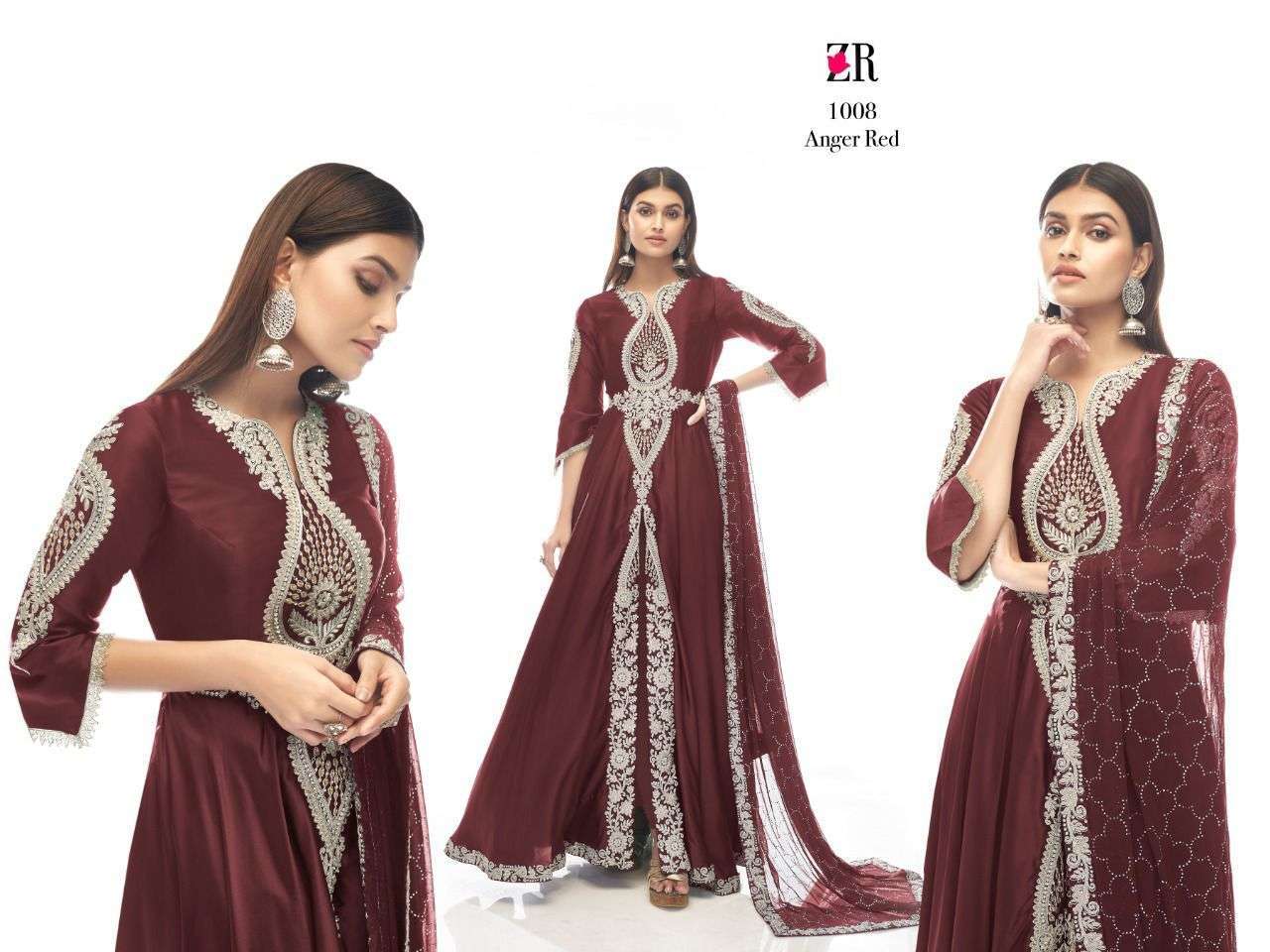 GULZAR 1007-1010 SERIES EXCLUSIVE LONG FANCY DRESSES