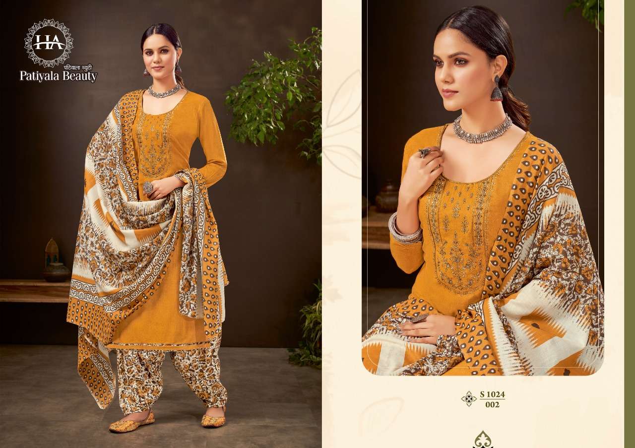 HARSHIT FASHION HUB BY ALOK SUIT LAUNCHING ITS NEW CATALOG PATIYALA BAEUTY 