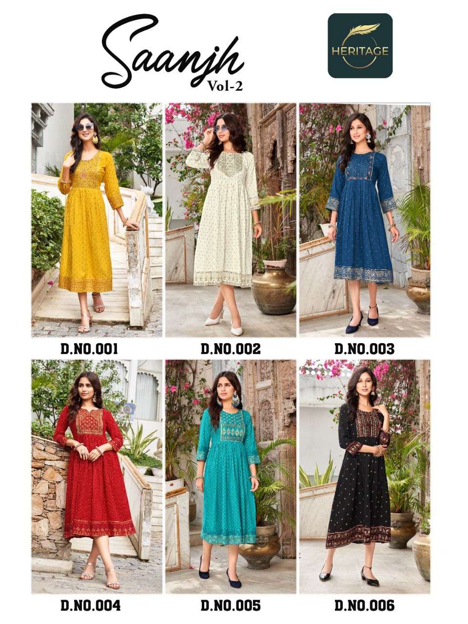 HERITAGE COLLECTION PRESENTS   SAANJH VOL-2