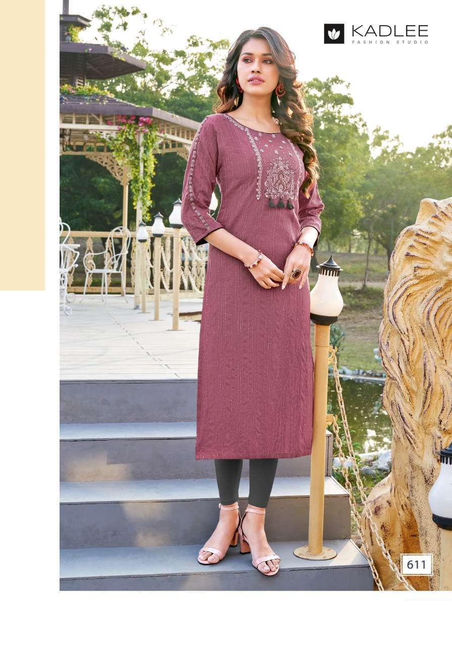 KADLEE KASHISH RAYON FORMAL WEAR FANCY KURTI