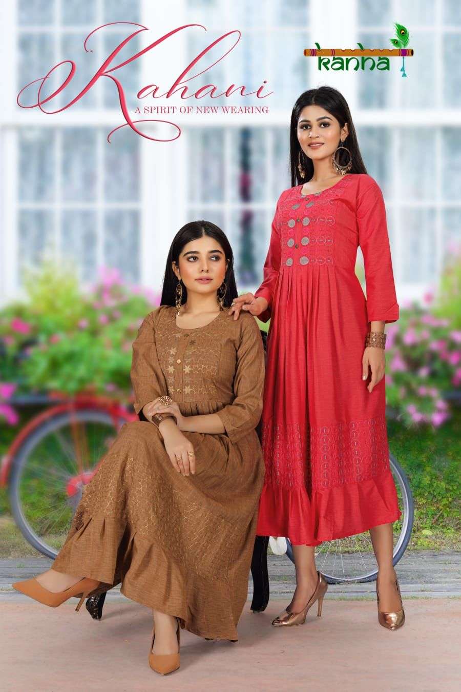KANHA BRAND PERSENT KANAK Gown Catalogue Wholesale Rate