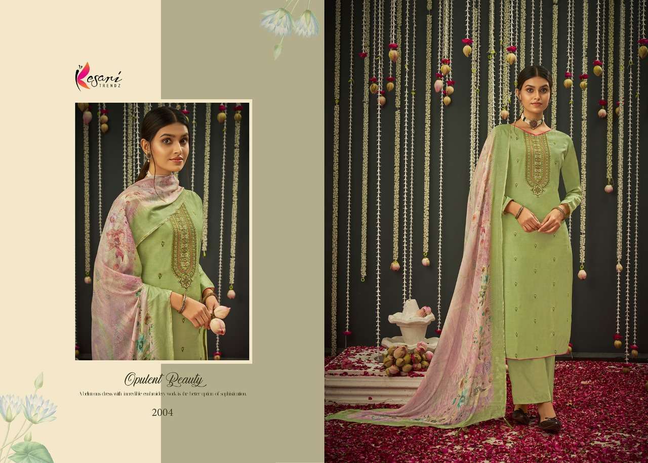 KESARI TRENDZ GAJAL VISCOSE MUSLIN EXCLUSIVE FANCY SALWAR KAMEEZ
