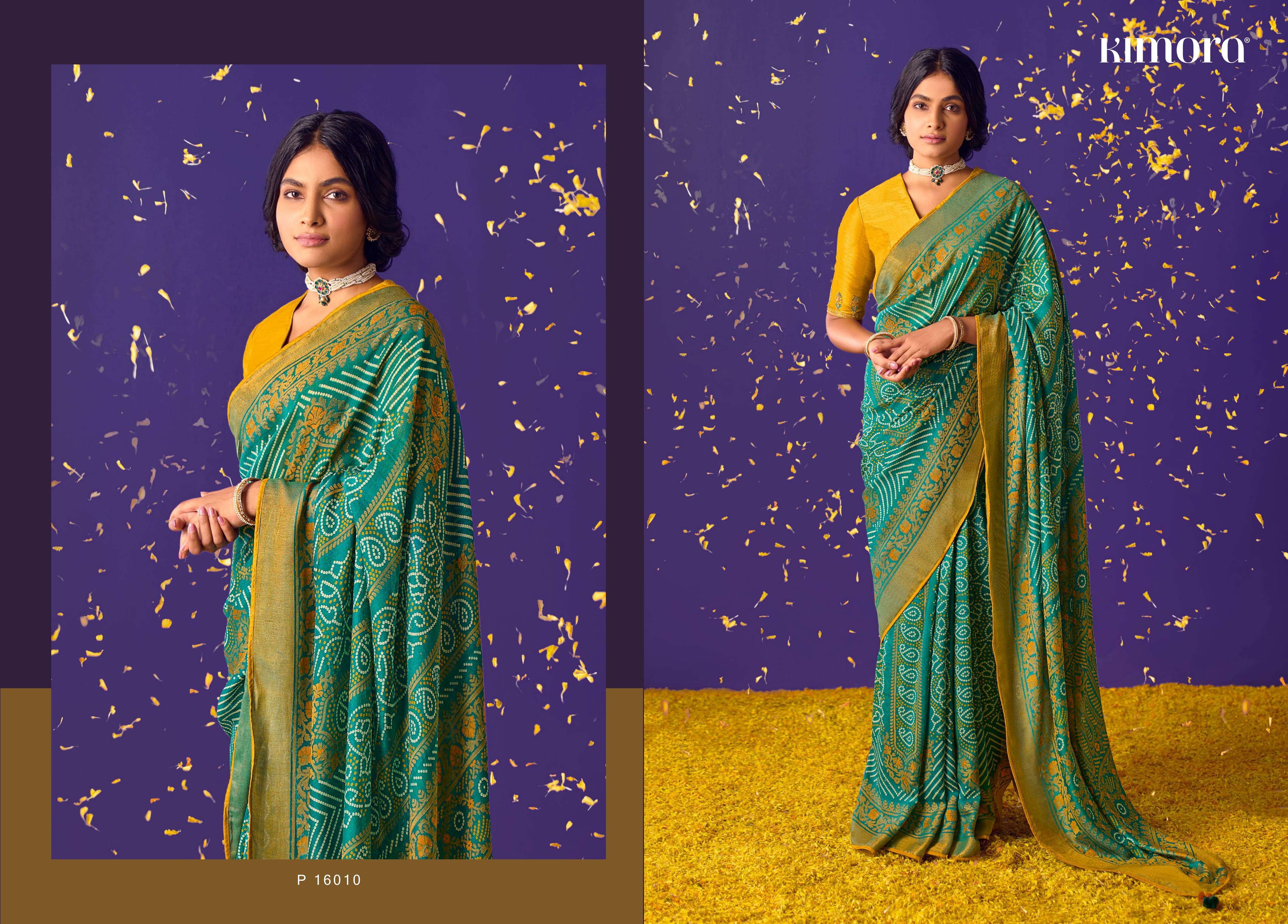KIMORA MEERA VOL 6 16001-16011 SERIES BRASSO FANCY LATEST SAREES DESIGN