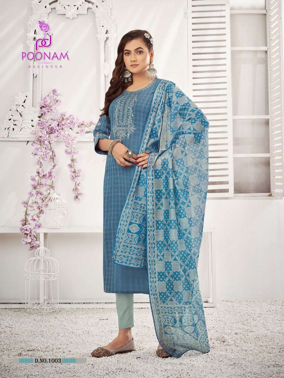  MAHARANI BY POONAM RAYON DESIGNER 3 PIECE READYMADE COLLECTION