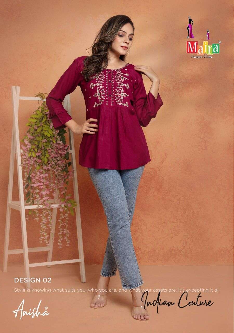 MAIRA ΝᎬᏔ ᎪᎡᎡᏆᏙᎪᏞ  STYLISH LOOK ANISHA VOL-1