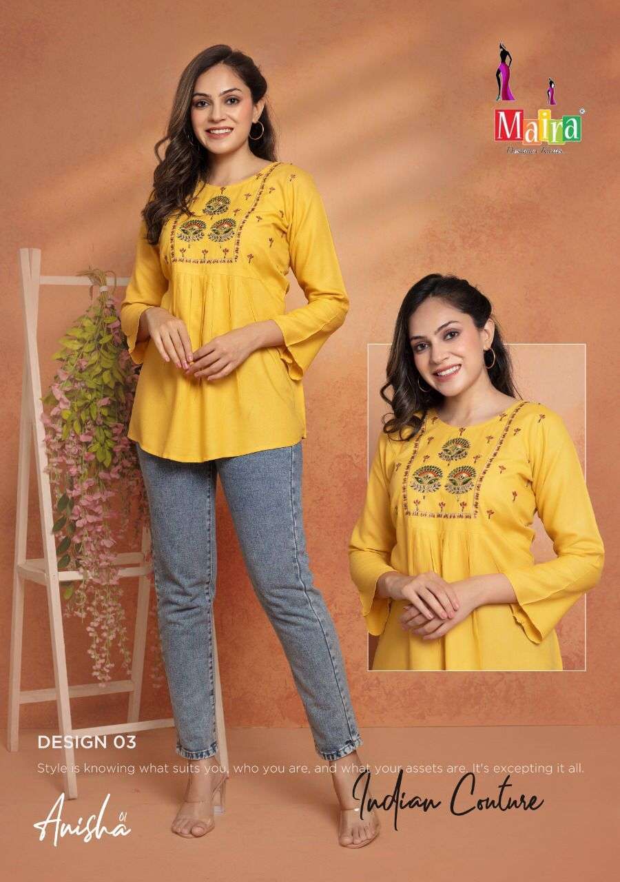 MAIRA ΝᎬᏔ ᎪᎡᎡᏆᏙᎪᏞ  STYLISH LOOK ANISHA VOL-1