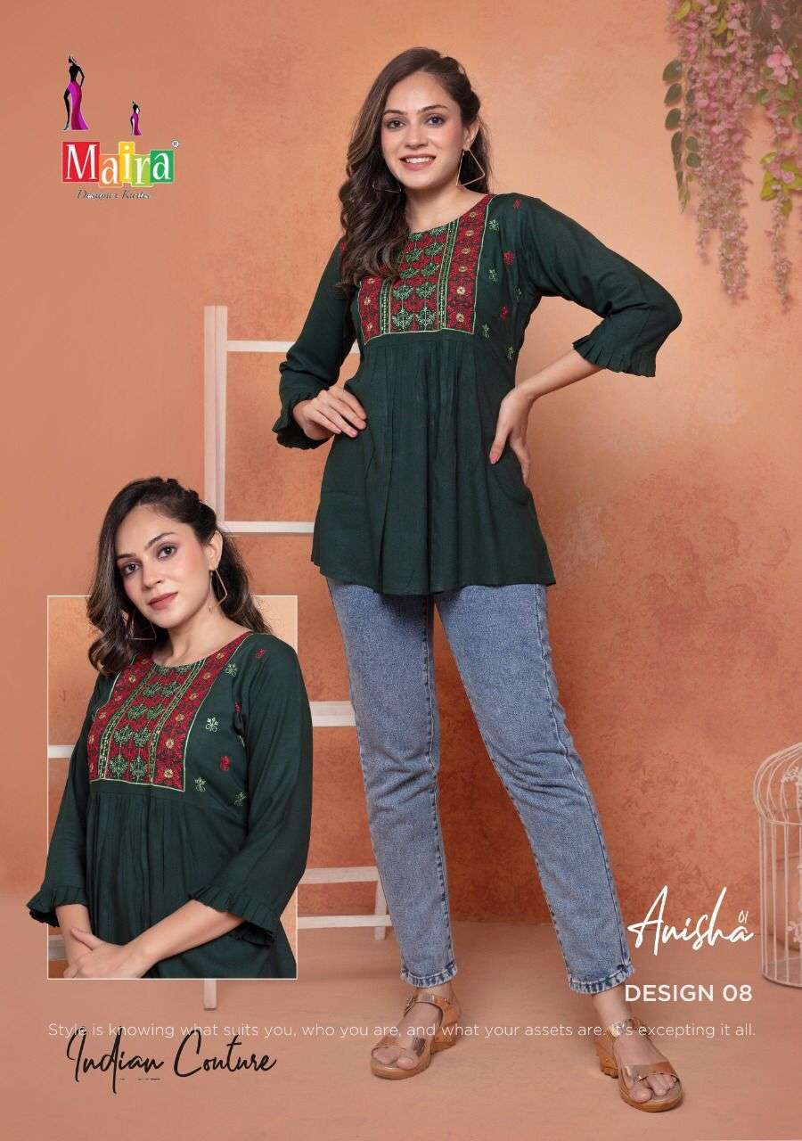 MAIRA ΝᎬᏔ ᎪᎡᎡᏆᏙᎪᏞ  STYLISH LOOK ANISHA VOL-1