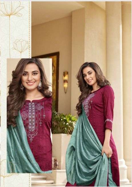 MANAS FAB Catalogue SPARKLE   Top,Pant with duptta 