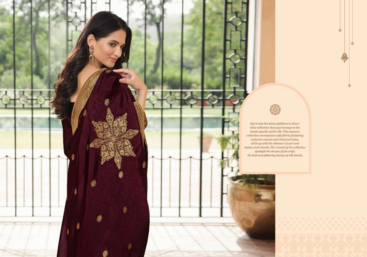  MEERA TRENDZ CHARMY SILK VOL 2 FANCY DRESS MATERIALS AT BEST RATE