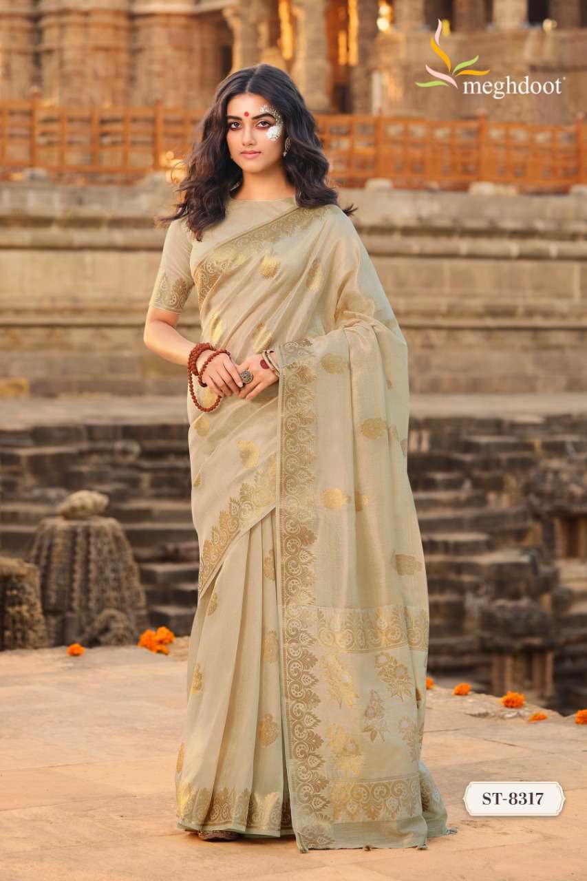 MEGHDOOT SHUDDHI SOFT TISSUE SILK SAREES WHOLESALE PRICE