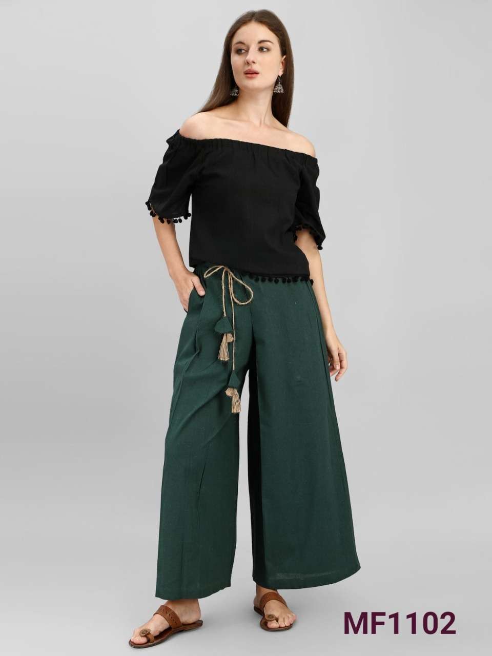 MESMORA SERIES MF1101 TO MF1115 SHORT TOP WITH KHADI PANT COLLECTION