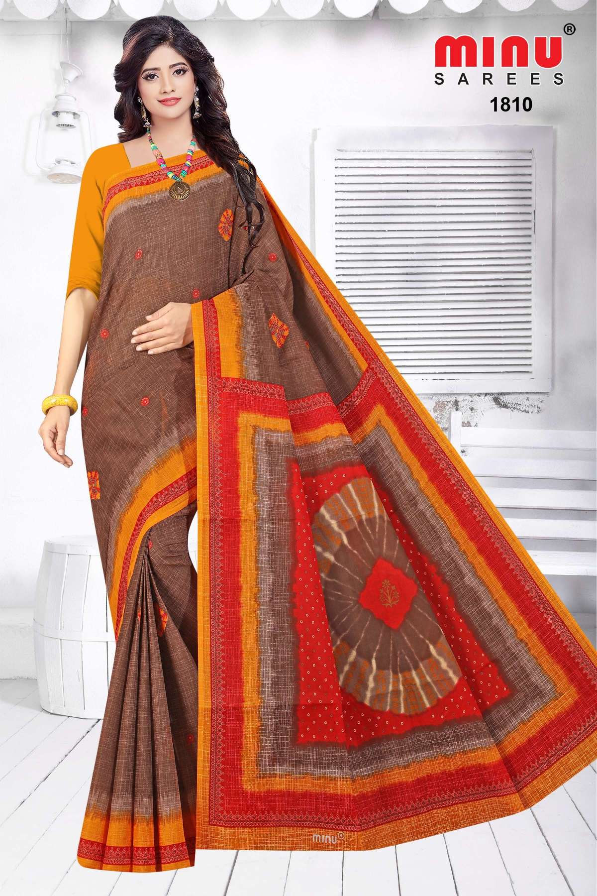 Minu BANARASI BEAUTY Cotton Saree-10P Catalog