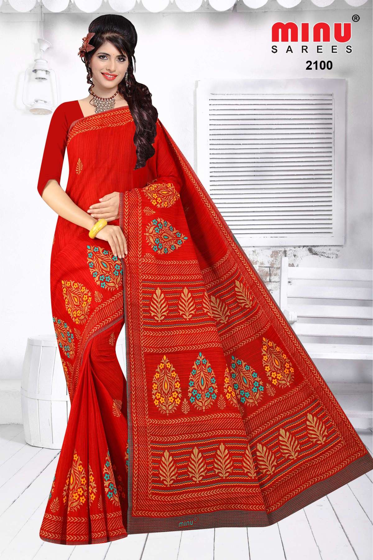 Minu BANARASI BEAUTY Cotton Saree-10P Catalog