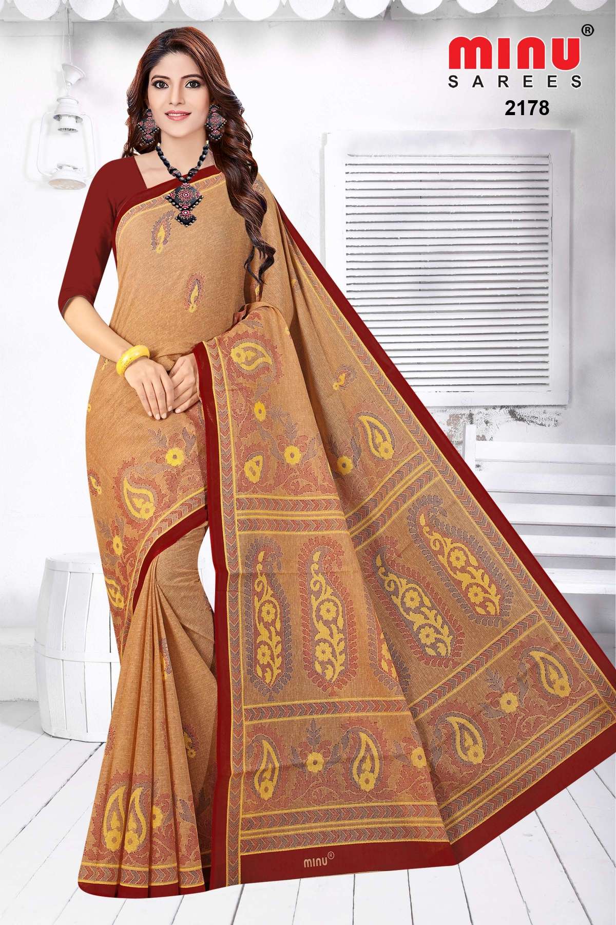 Minu BANARASI BEAUTY Cotton Saree-10P Catalog