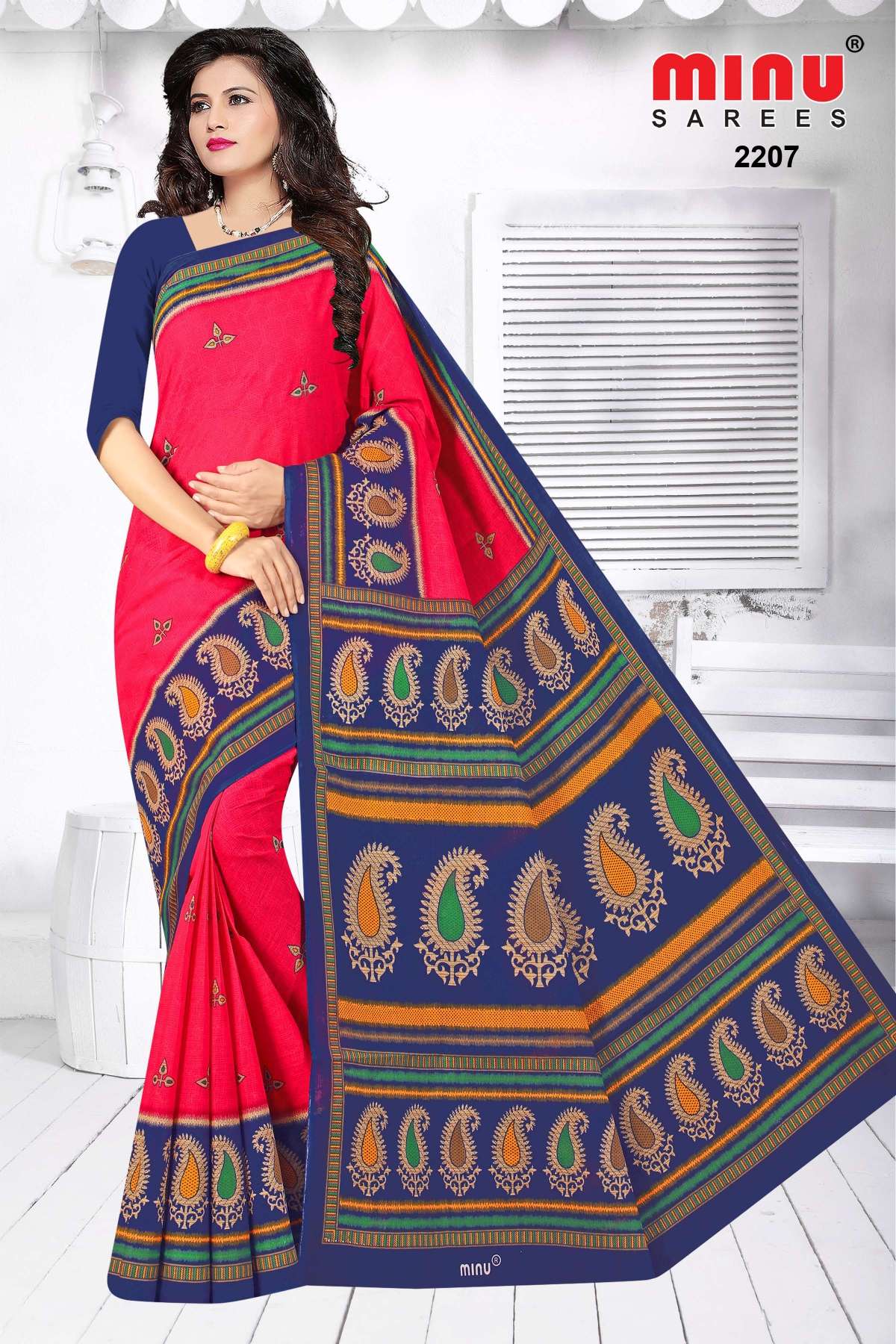 Minu BANARASI BEAUTY Cotton Saree-10P Catalog