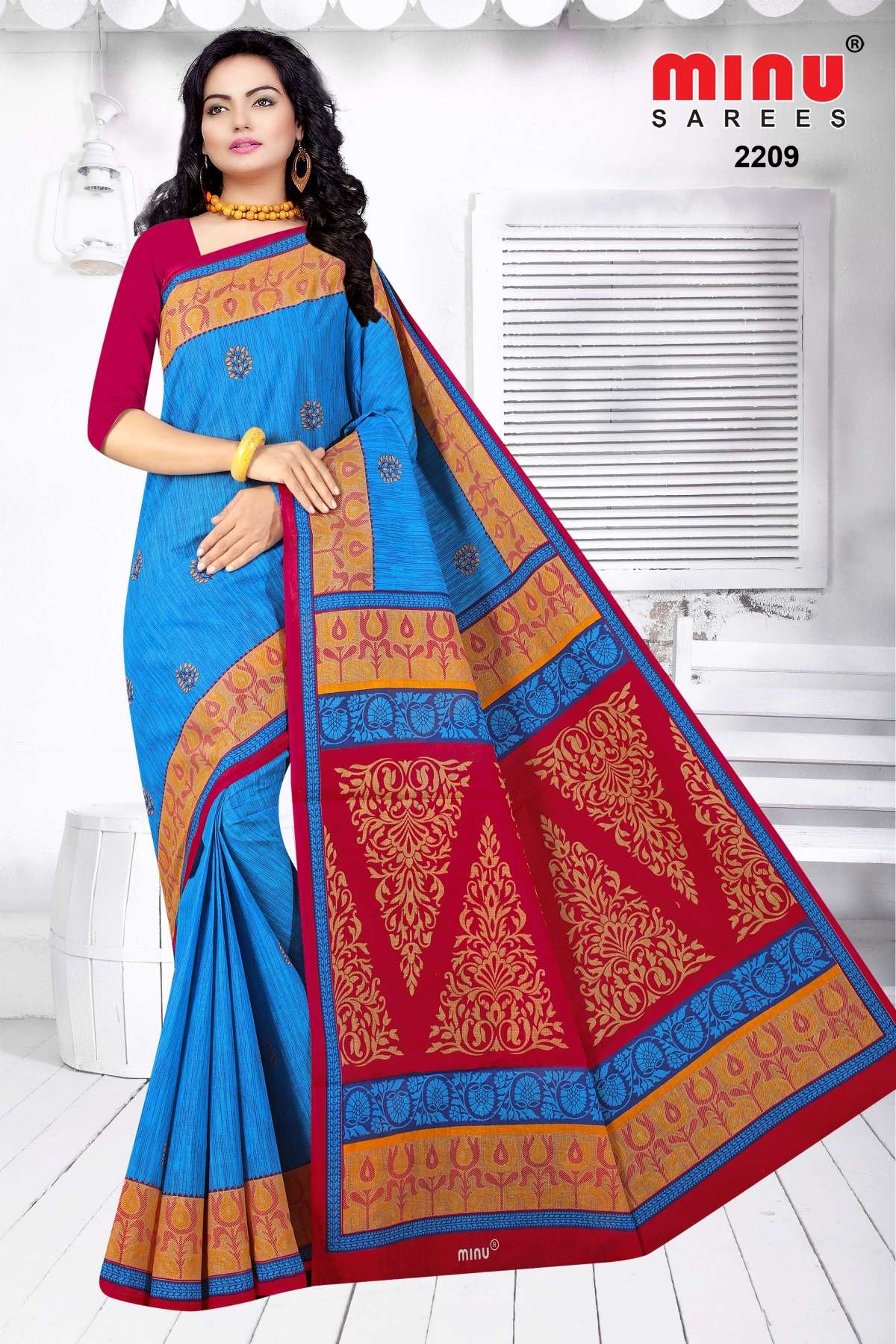 Minu BANARASI BEAUTY Cotton Saree-10P Catalog