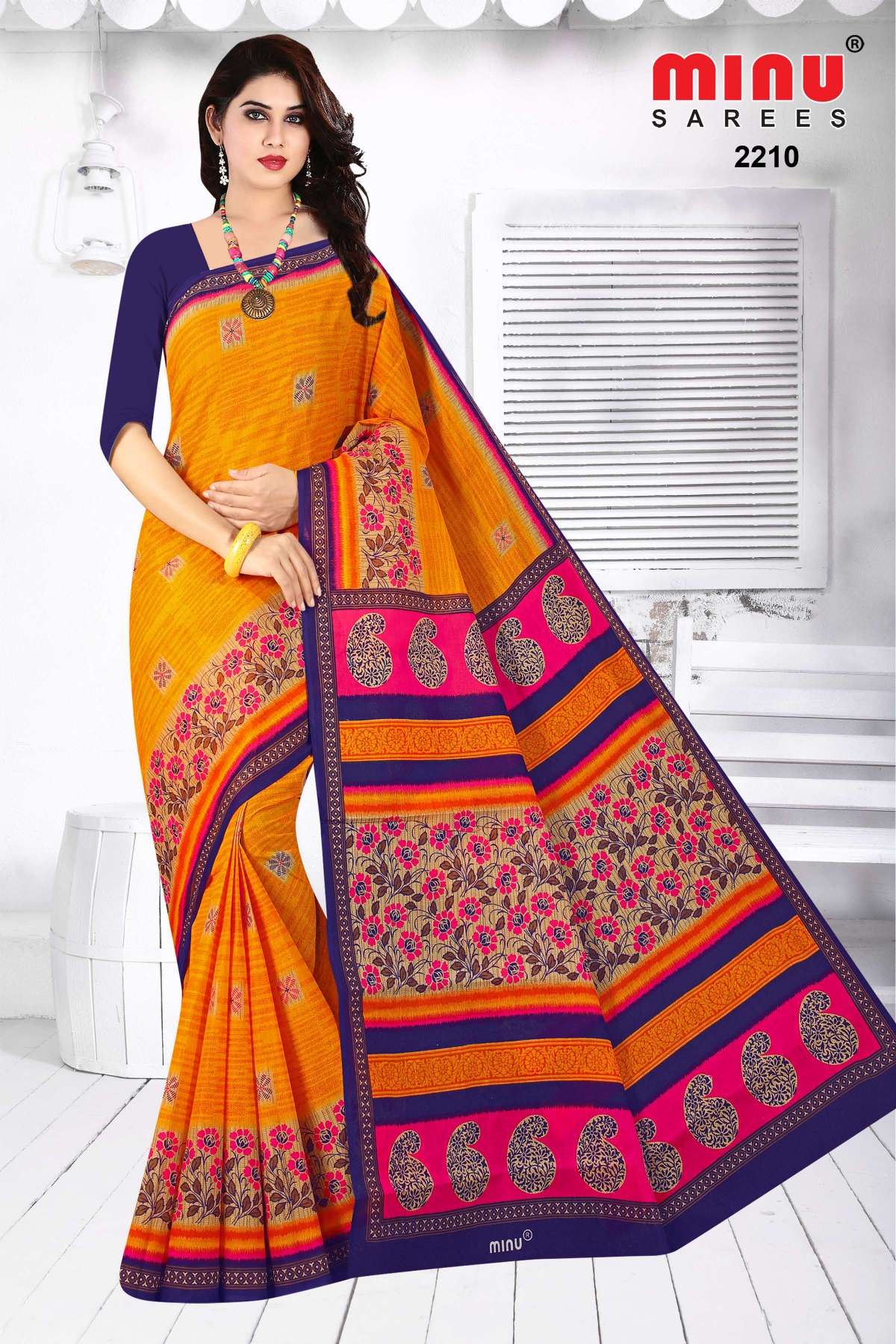 Minu BANARASI BEAUTY Cotton Saree-10P Catalog