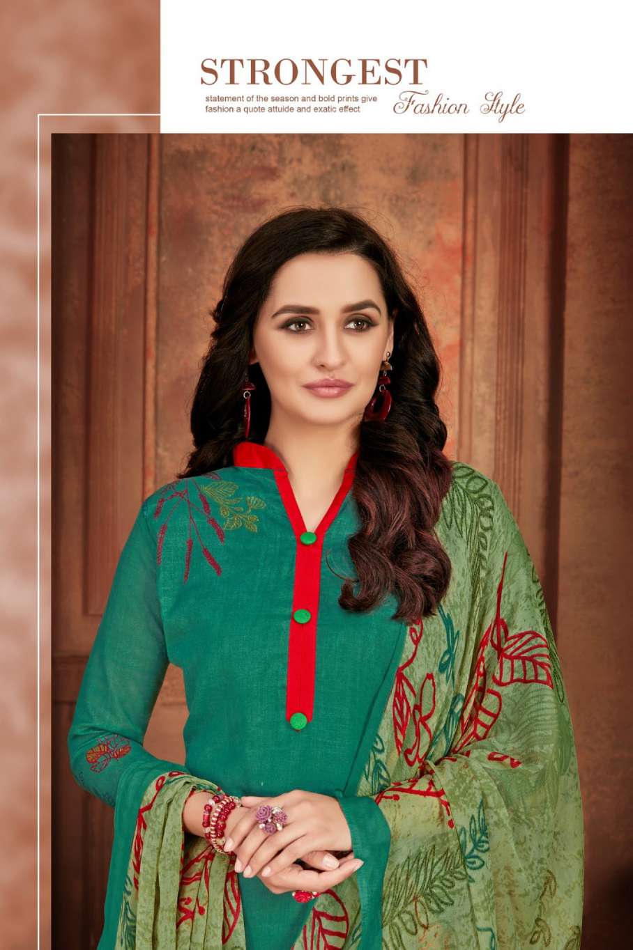 Minu ELIZABETH Cotton Printed Dress material-8P Catalog