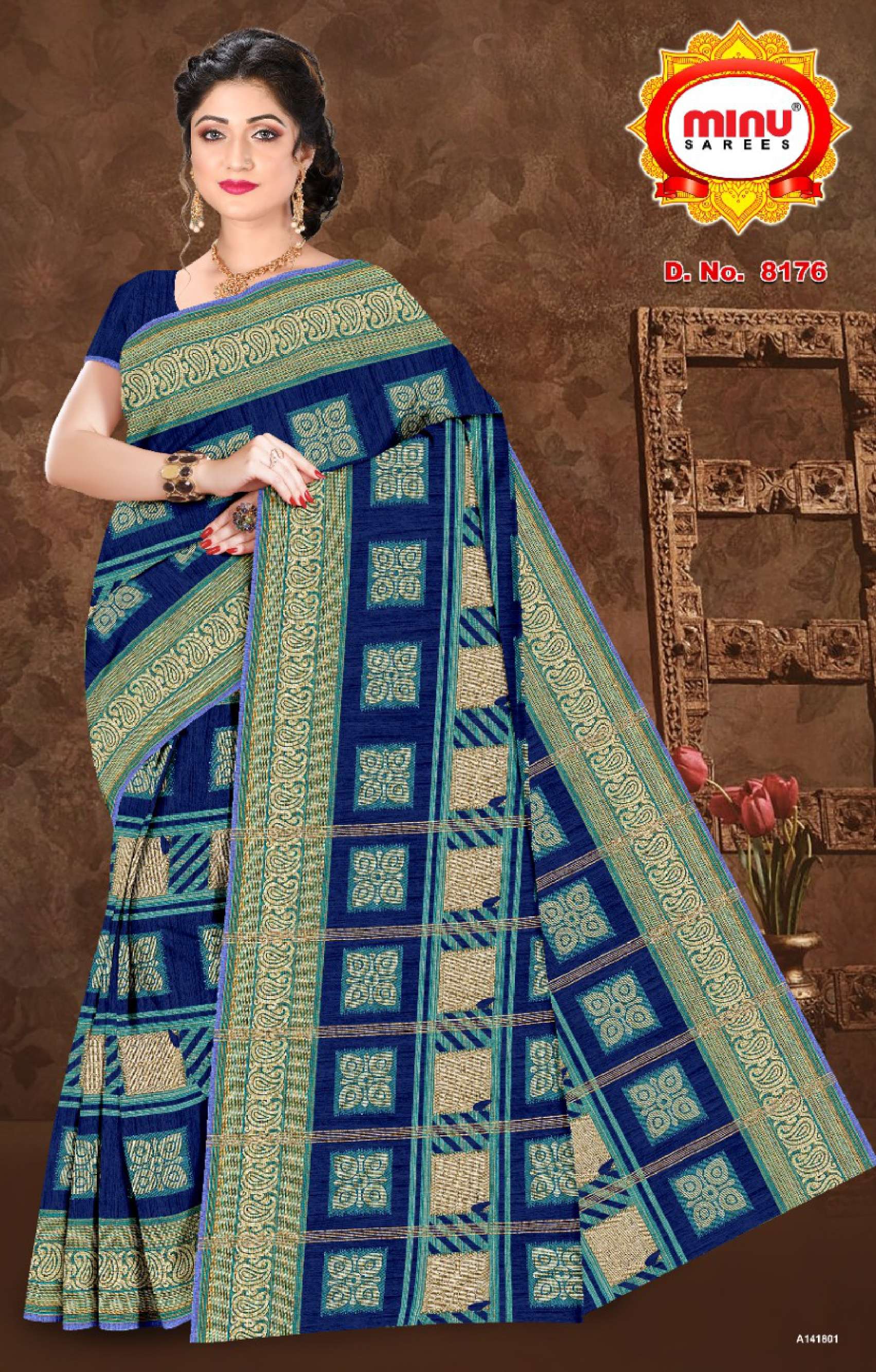 Minu HOICHOI Chanderi Silk Saree-7P Catalog