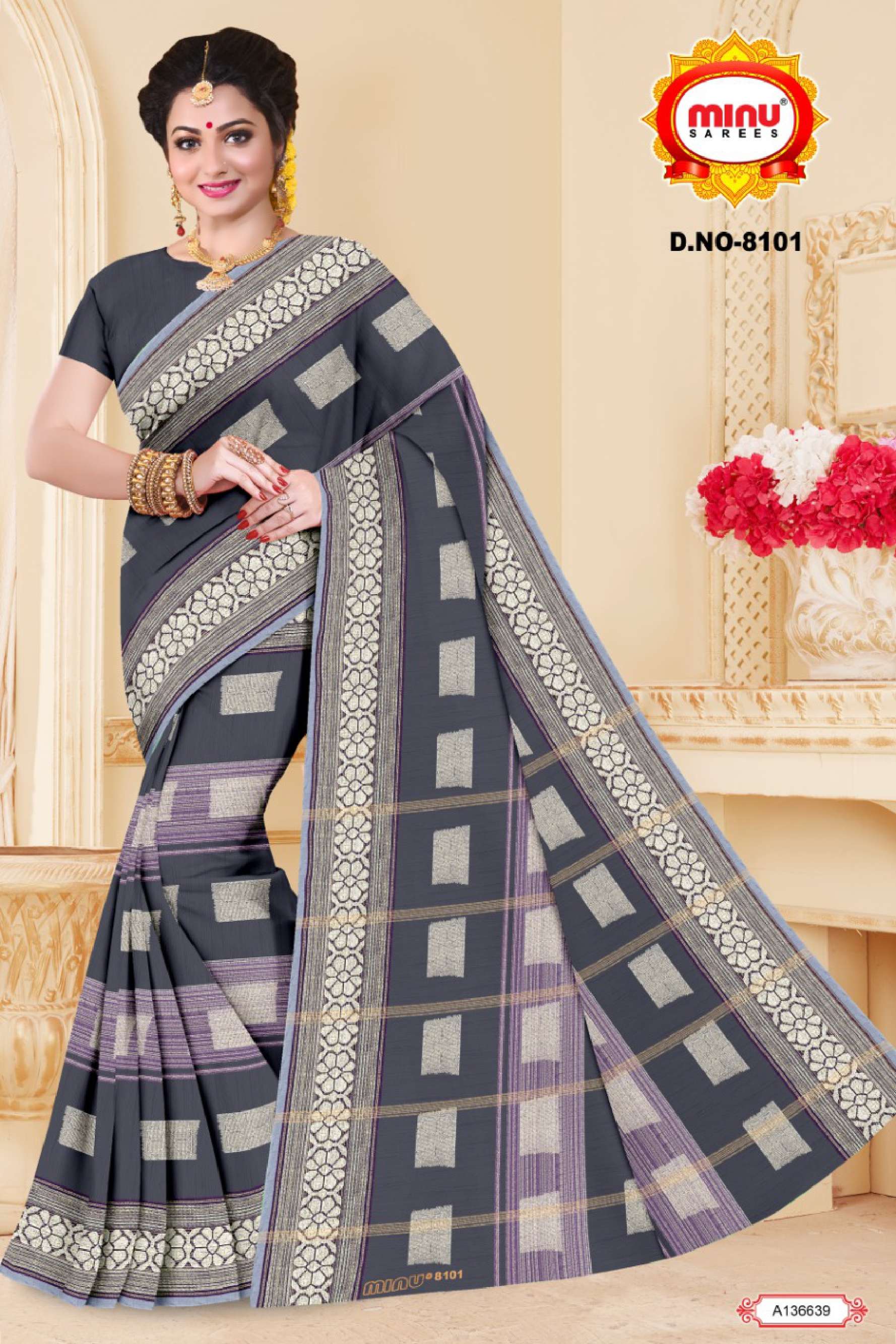 Minu HOICHOI Chanderi Silk Saree-7P Catalog