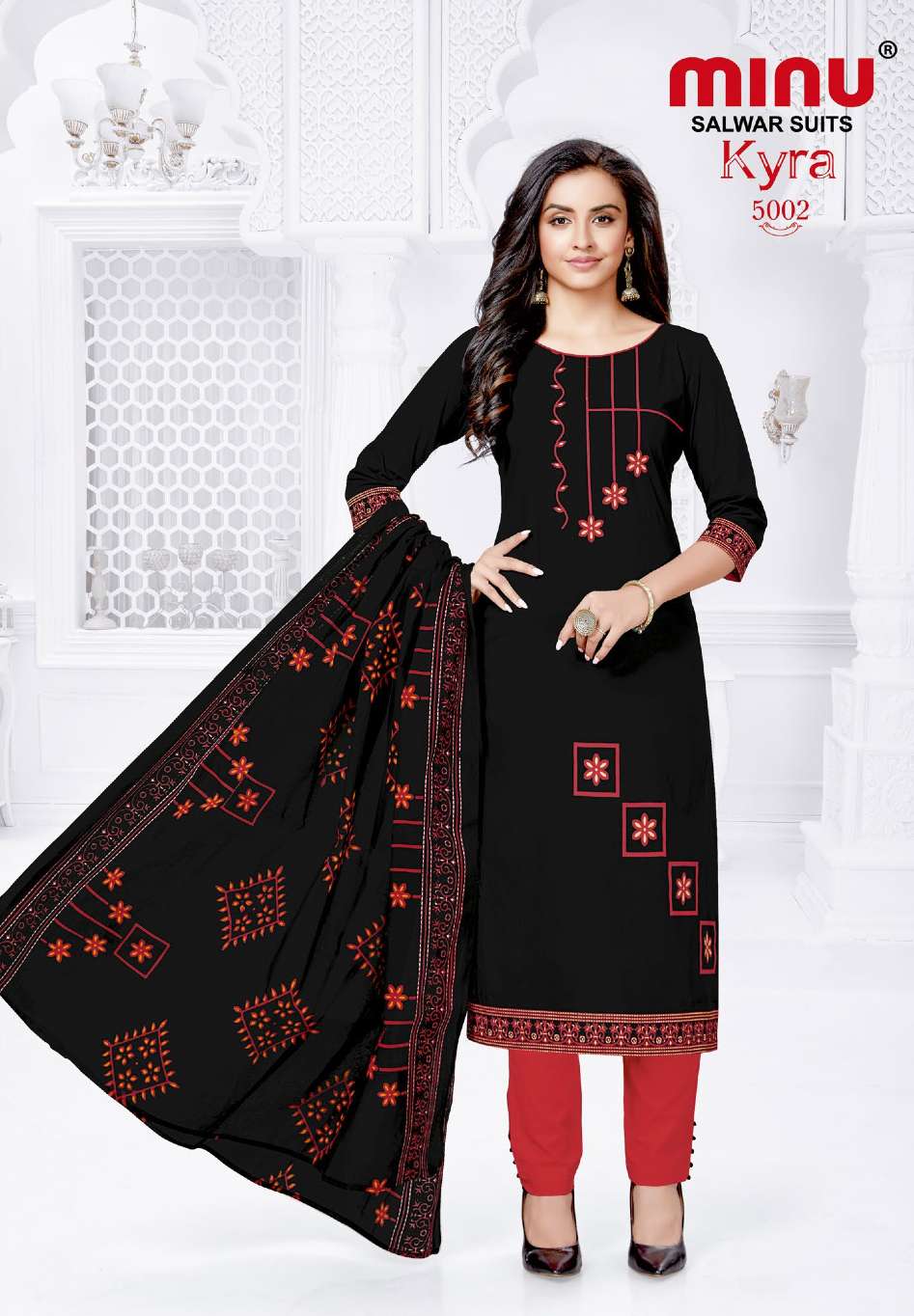 Minu Kyra Vol-5 Cotton Dress Material-10P Catalog