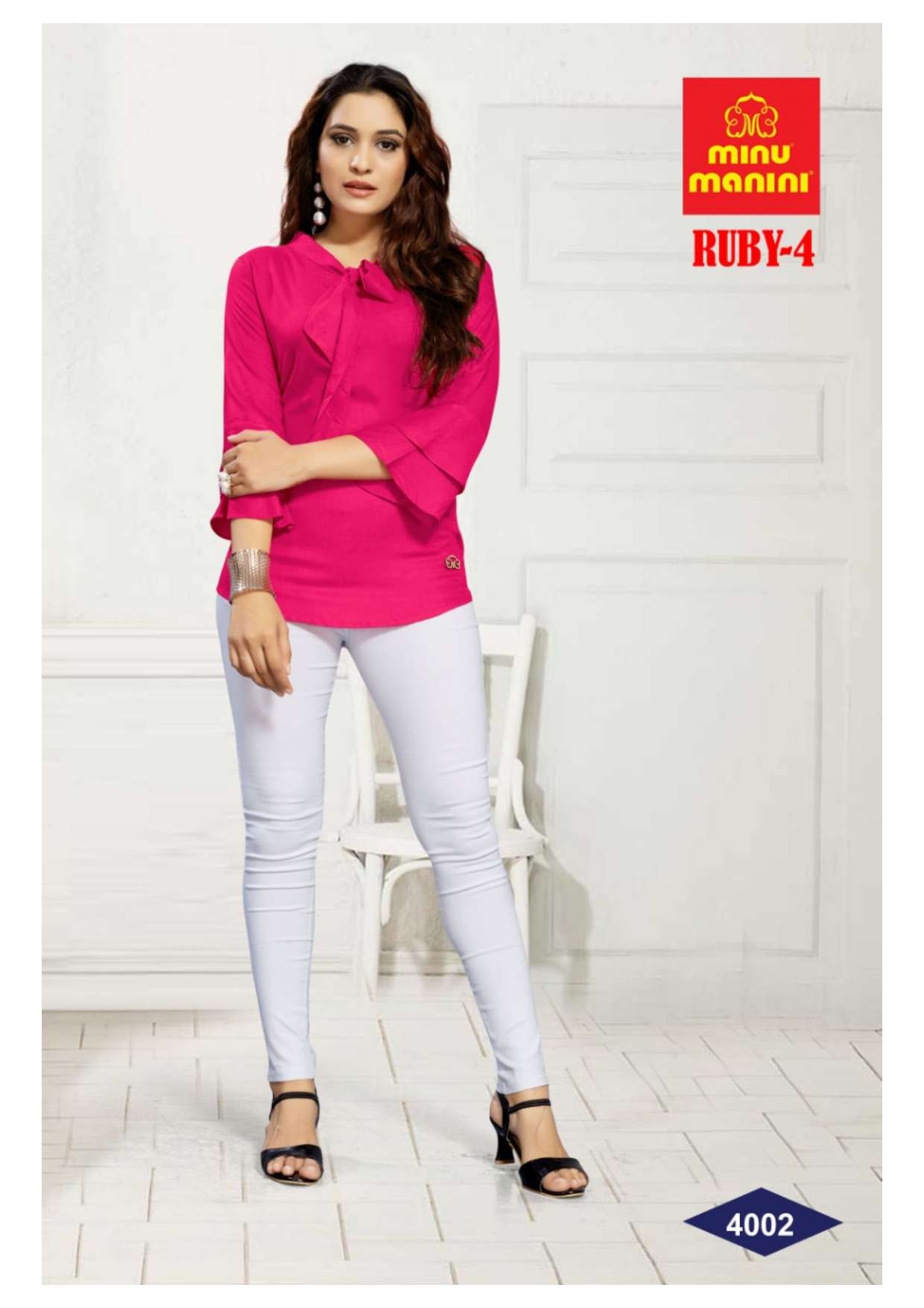 Minu RUBY Vol-4 Rayon Top-10P Catalog