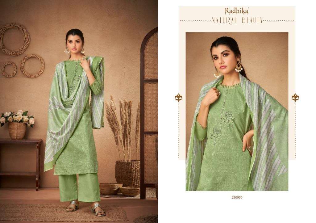RADHIKA BANDHNI PURE CAMBRIC PRINTED COTTON DAILY WEAR DRESS MATERIAL