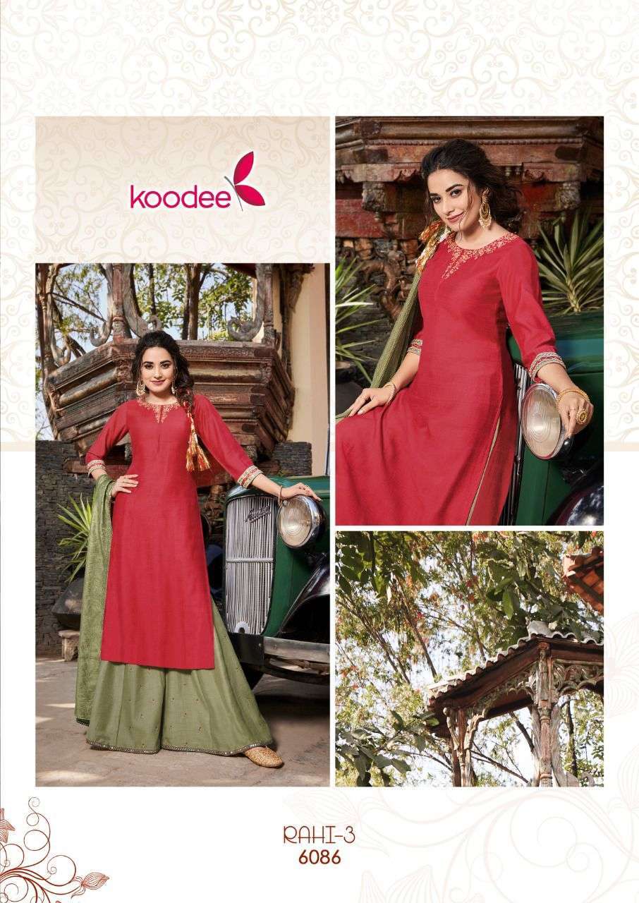 RAHI VOL 3 BY KOODEE BEAUTIFUL READYMADE 3 PIECE COLLECTION