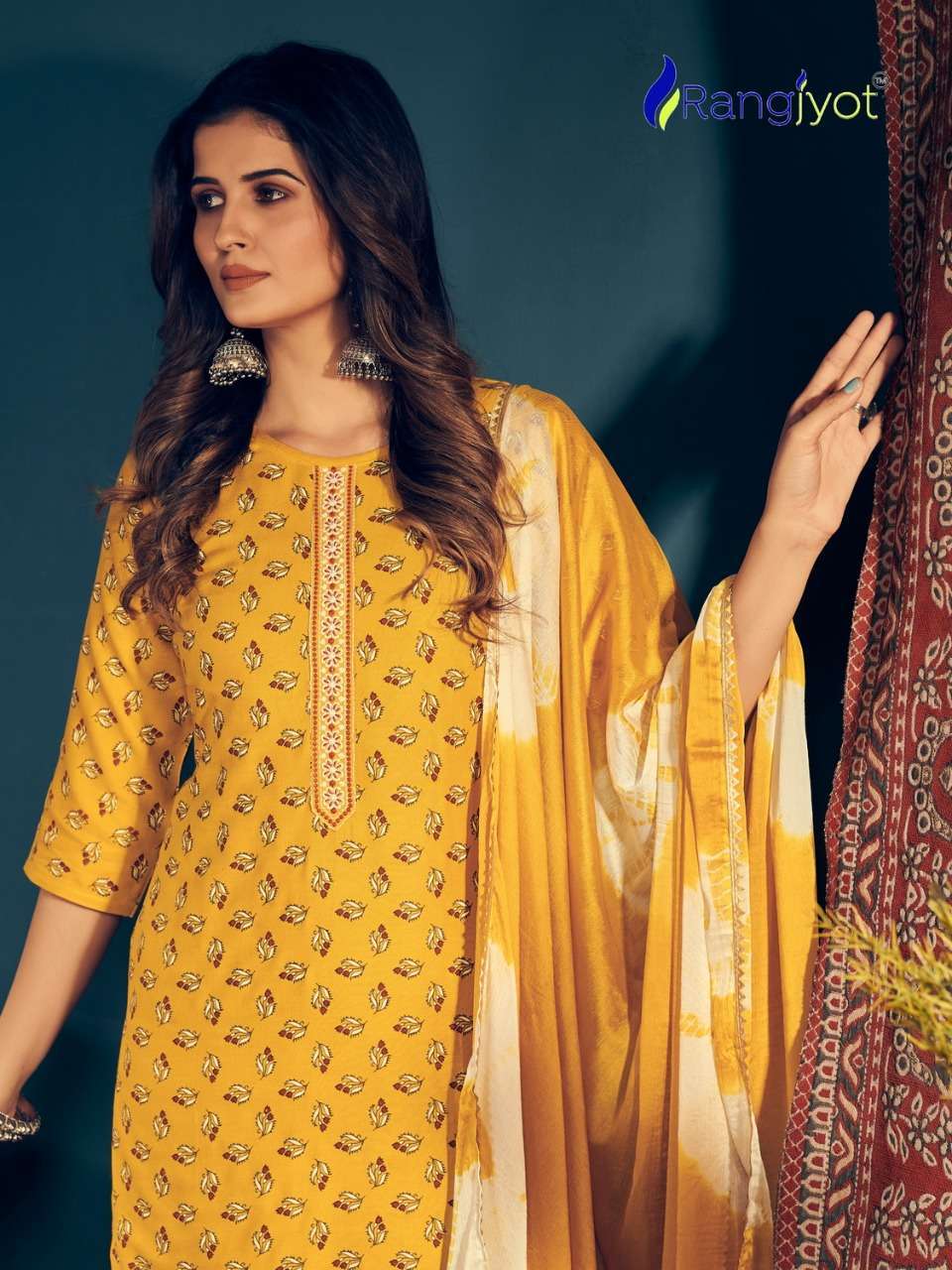RANGJYOT RANGMAYA VOL 2 READYMADE CASUAL WEAR RAYON SUITS WHOLESALER