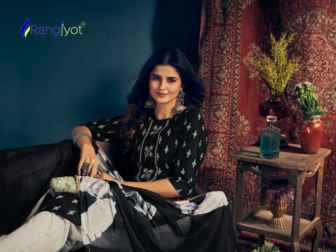 RANGJYOT RANGMAYA VOL 2 READYMADE CASUAL WEAR RAYON SUITS WHOLESALER