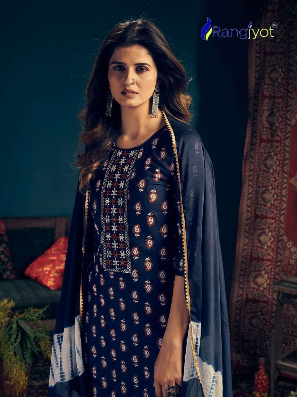 RANGJYOT RANGMAYA VOL 2 READYMADE CASUAL WEAR RAYON SUITS WHOLESALER