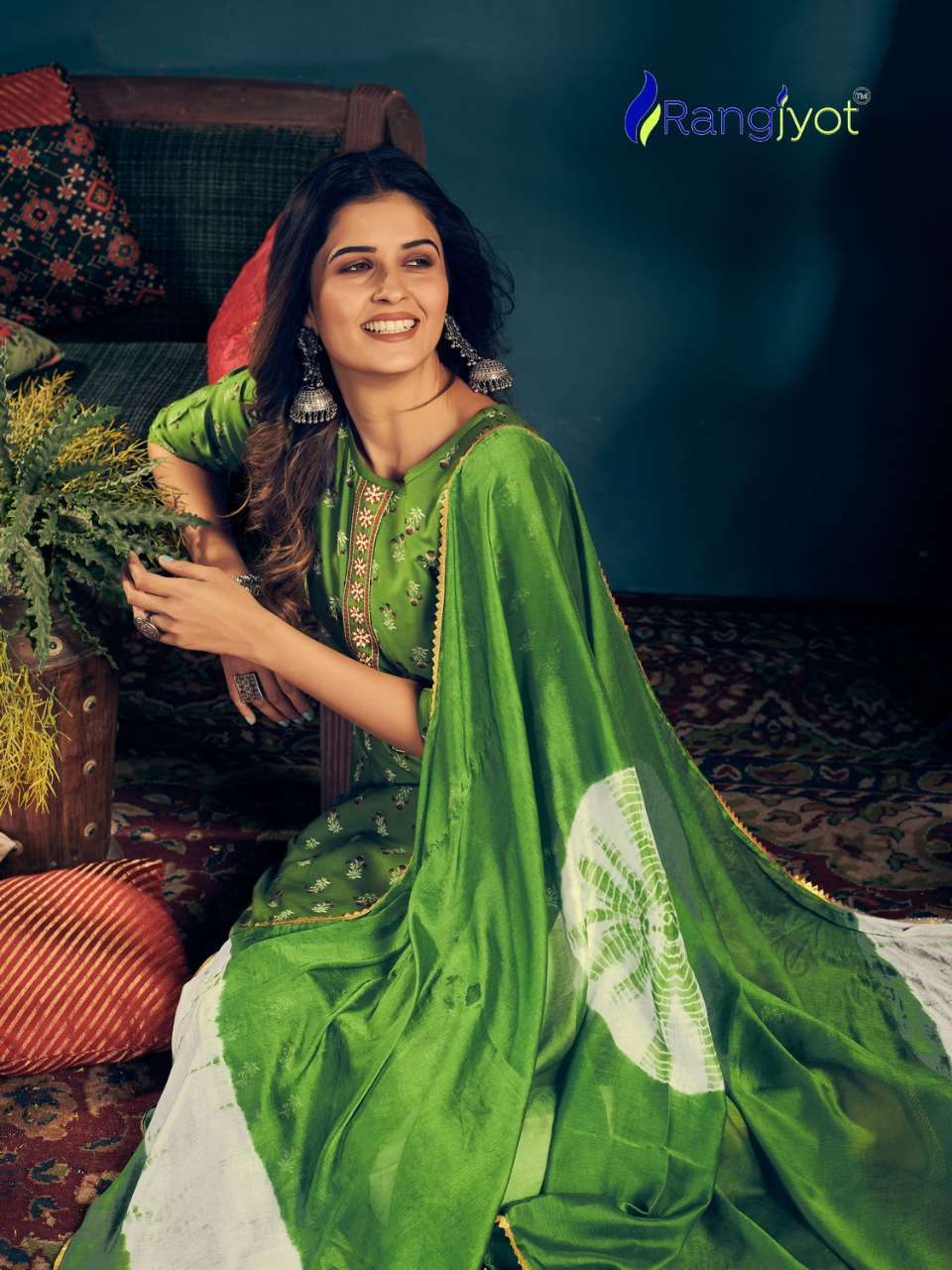 RANGJYOT RANGMAYA VOL 2 READYMADE CASUAL WEAR RAYON SUITS WHOLESALER