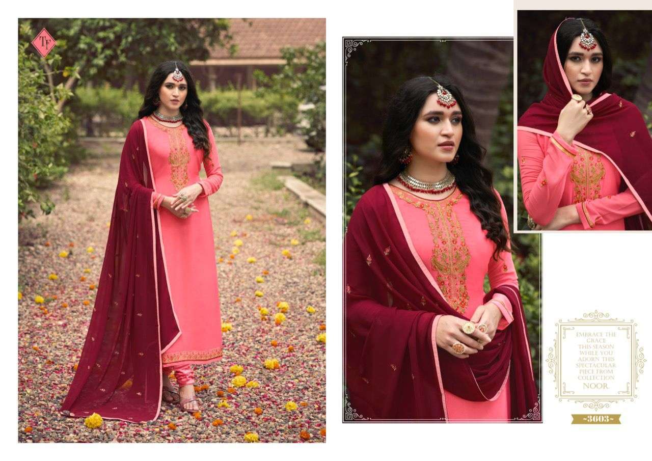 ROYAL SILK VOL 13 BY TANISHK FRENCH CRAPE DESIGNER SALWAR KAMEEZ