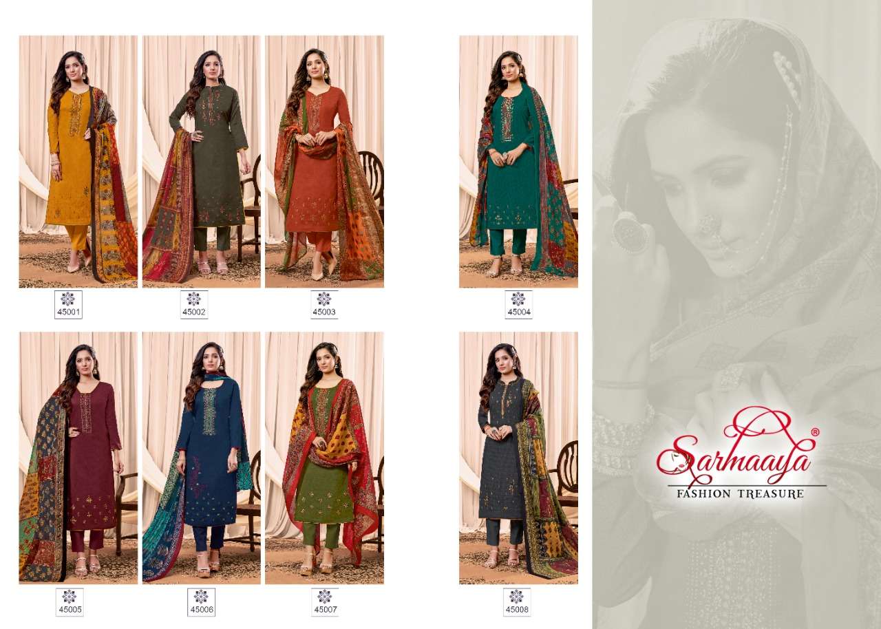 SARMAAYA TEX FAB BY RIHANA PREMIUM LAWN COTTON COLLECTION