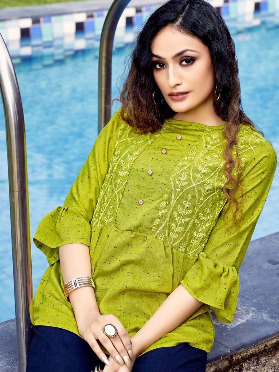 Shrusti short tops by ARTRIDDHS 